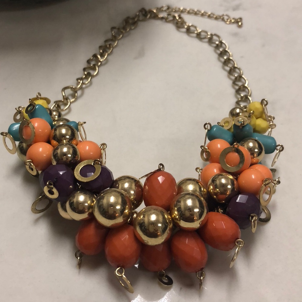 Multicolored Statement Necklace